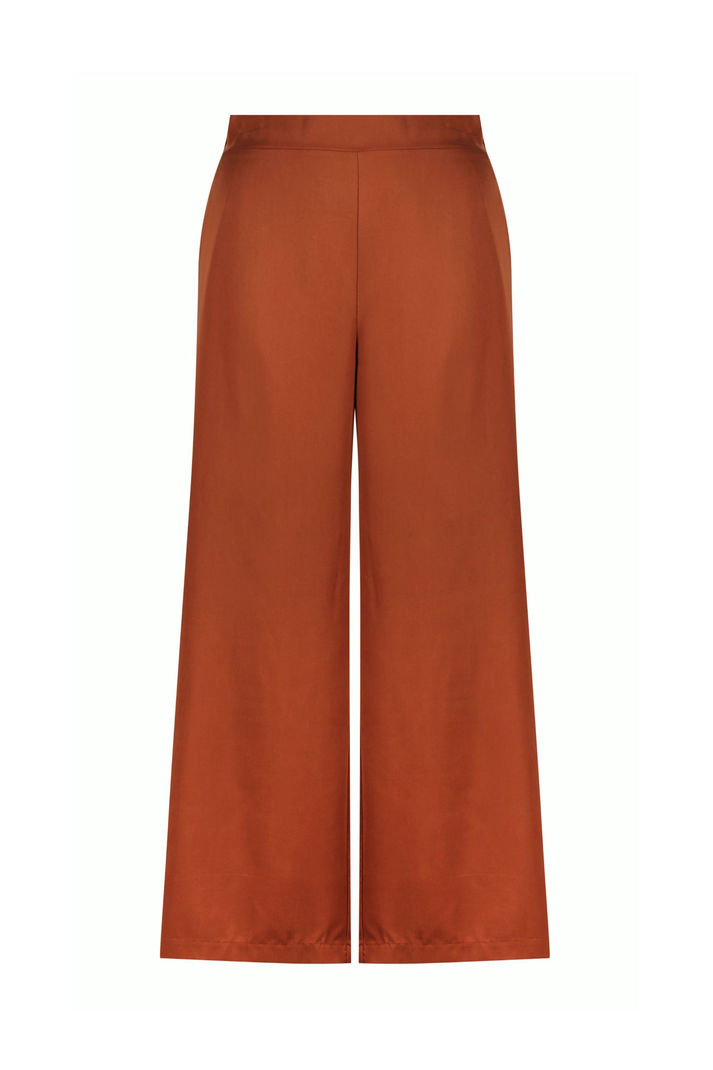 Adele Wide Leg Pants in Chocolate